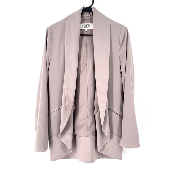 BB Dakota Jackets & Blazers - BB Dakota Women's Shawl Collar Blazer Taupe US 0
